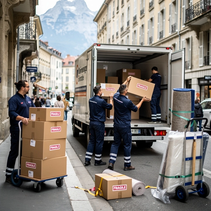Déménagement Grenoble Rome
